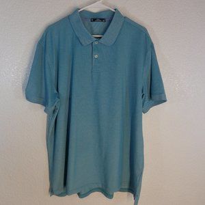 👁️3 for $20  Members Mark Golf polo sz XL Teal